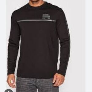 Armani Exchange Black Long Sleeve Tee XL